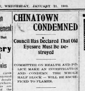 Chinatown Condemned